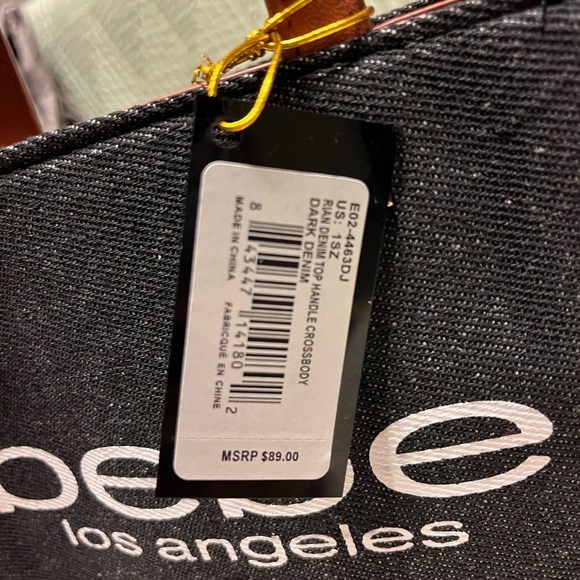 Bebe Rian Canvas Satchel - Picture 8 of 8